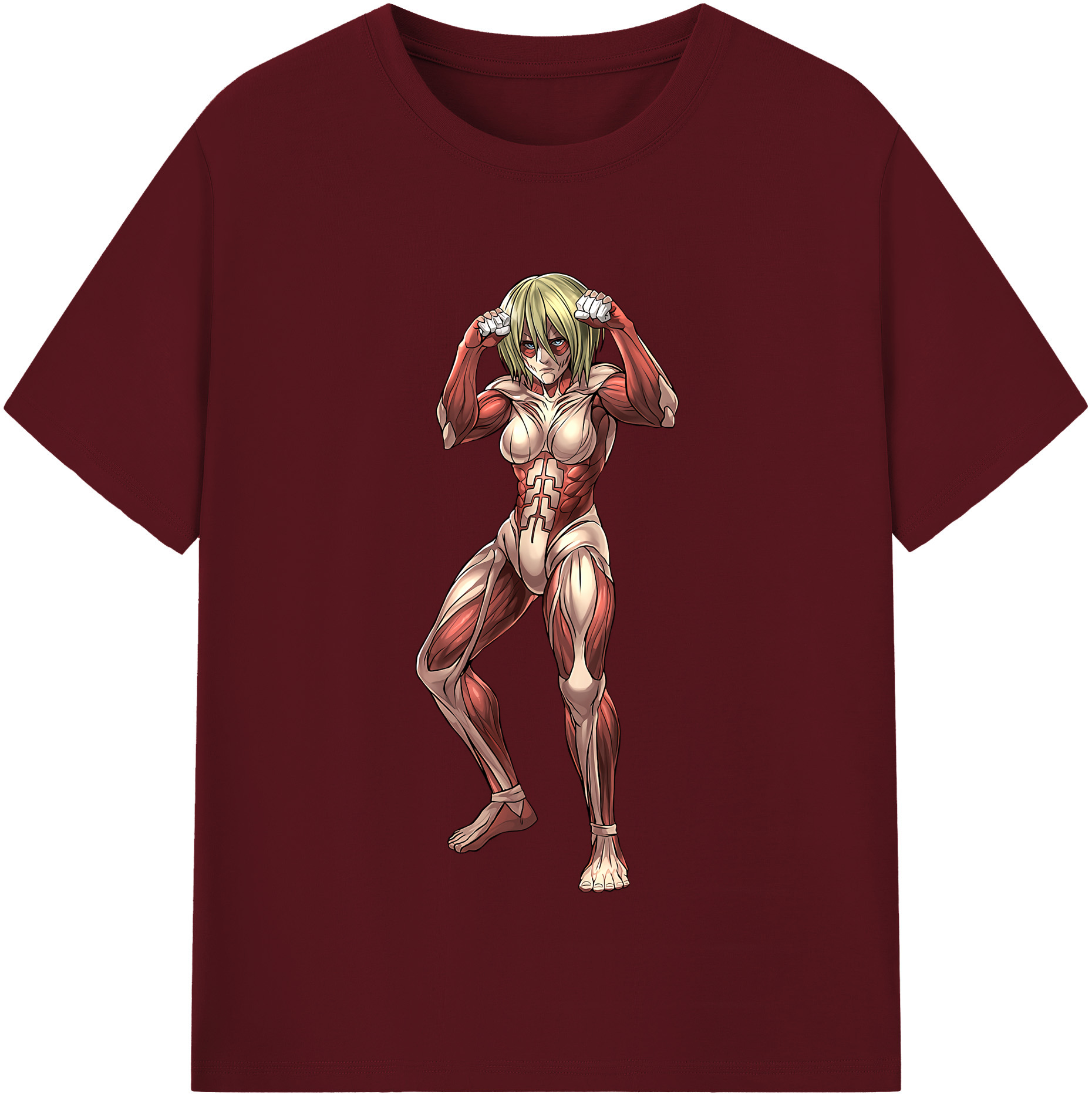 （画像用） 進撃の巨人 Attack on Titan 綿100％半袖Tシャツ（フロントプリント）